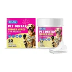 EelJoy Pet Dental Finger Wipes for Dogs & Cats - Image 2