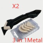 Thickened Multi-Function Silicone Caulking & Glass Glue Scraper - Image 8