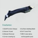 Thickened Multi-Function Silicone Caulking & Glass Glue Scraper - Image 6