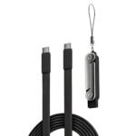 Silicone Dual Type-C Super-Fast Charging Stand Cable