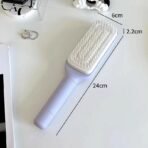 4 In 1 Self Cleaning Hair Brush - Image 7