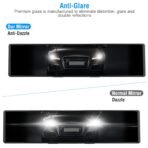 Universal Clip-On Panoramic Anti-Glare Car Rearview Mirror - Image 2