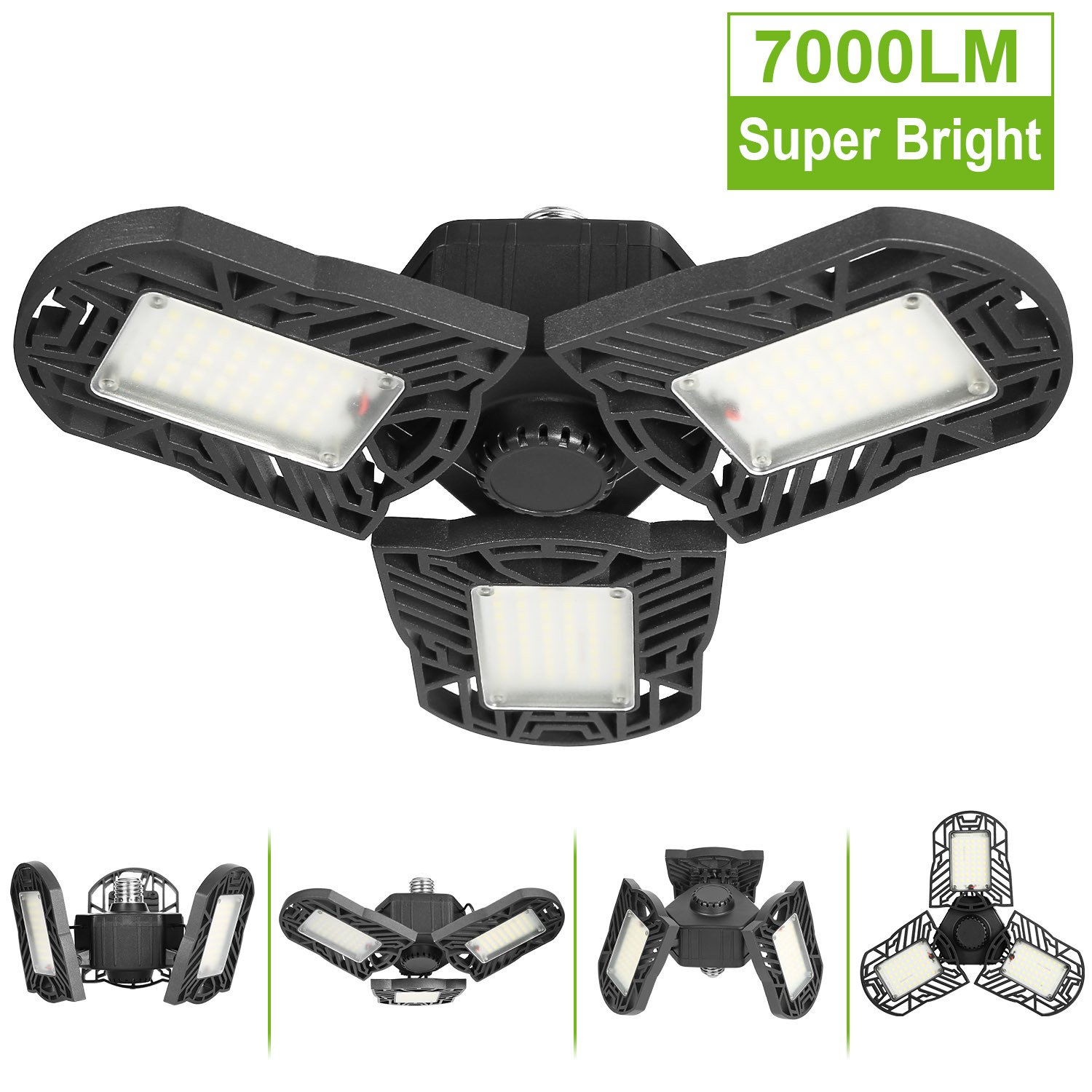 66c0a1ac-bf2a-4a15-b64c-d7ed62278ab7.jpg Ultra-High LED Garage Light with Adjustable Panels - Image 1