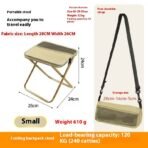 Outdoor Portable Folding Stool & Backpack Handbag - Image 10