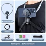 Magnetic Neck Strap Mount Mobile & Camera Holder - Image 6