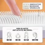 4 In 1 Self Cleaning Hair Brush - Image 3