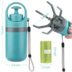 Portable Eight-Claw Dog Pooper Scooper with Built-In Waste Bag Dispenser - Image 4