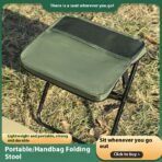 Outdoor Portable Folding Stool & Backpack Handbag - Image 6