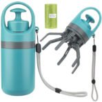 Portable Eight-Claw Dog Pooper Scooper with Built-In Waste Bag Dispenser - Image 9