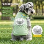 Summer Fan-Cooling Ice Silk Pet Vest