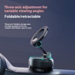 Retractable Magnetic Car Navigation Phone Holder - Image 4