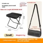 Outdoor Portable Folding Stool & Backpack Handbag - Image 9