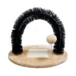 2-in-1 Cat Grooming Arch & Scratcher