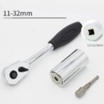 Multi-Functional Ratchet Socket Tool for Hex Nuts, Bolts & DIY Repairs - Image 3