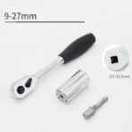 Multi-Functional Ratchet Socket Tool for Hex Nuts, Bolts & DIY Repairs - Image 5