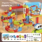 Magic Cube DIY Magnetic High-Speed Track Car - Image 2