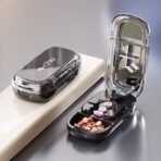2-in-1 Portable Pill Cutter & Medicine Box