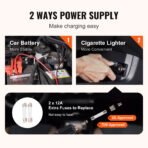 VEVOR 5-Ton Electric Hydraulic Car Jack Kit - Image 2