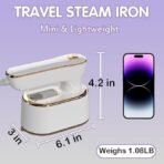 Portable Mini Garment Steamer Iron - Image 4